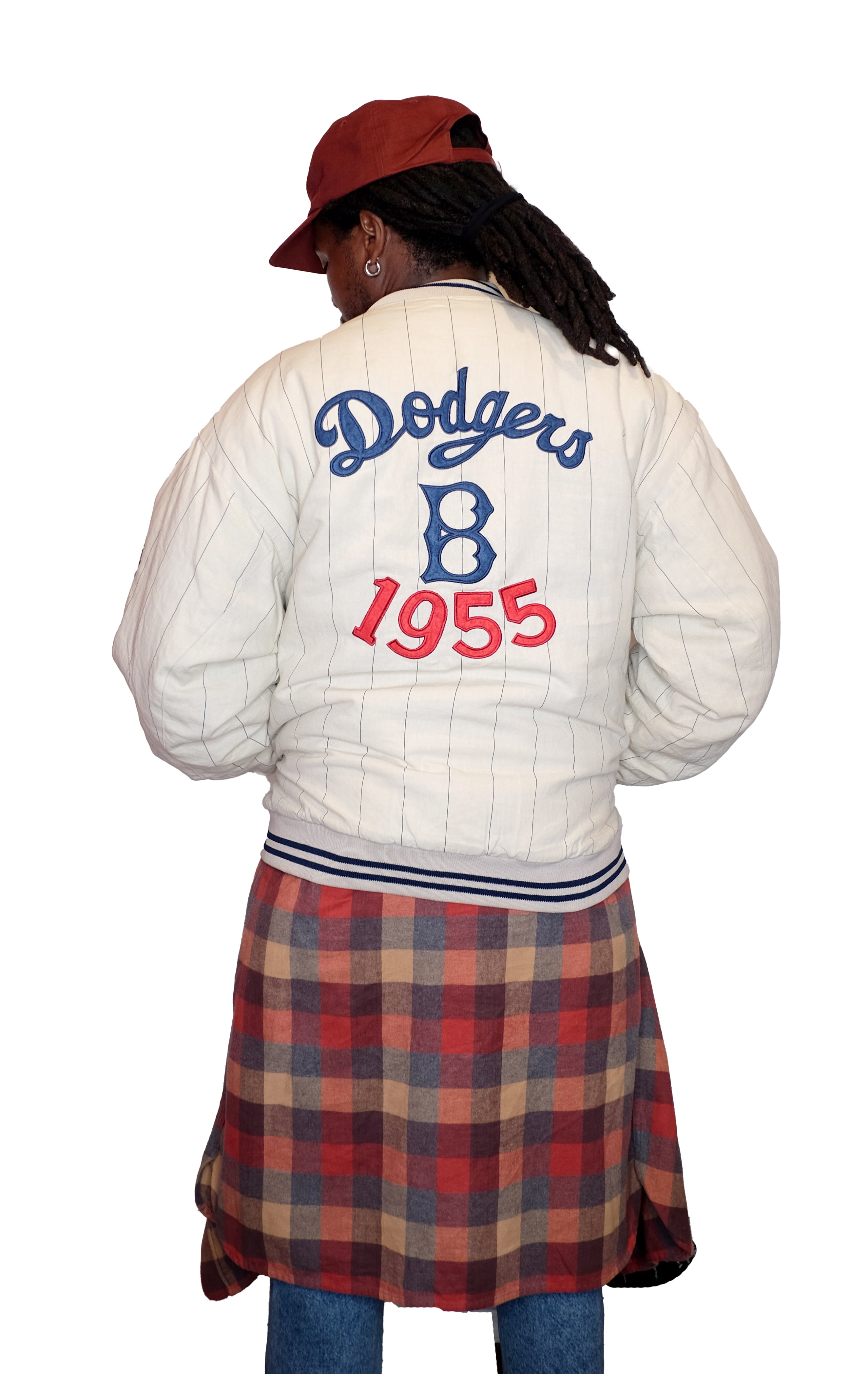 Vintage 1955 Brooklyn Dodgers Varsity Jacket (Variant A) – BYAS & LEON