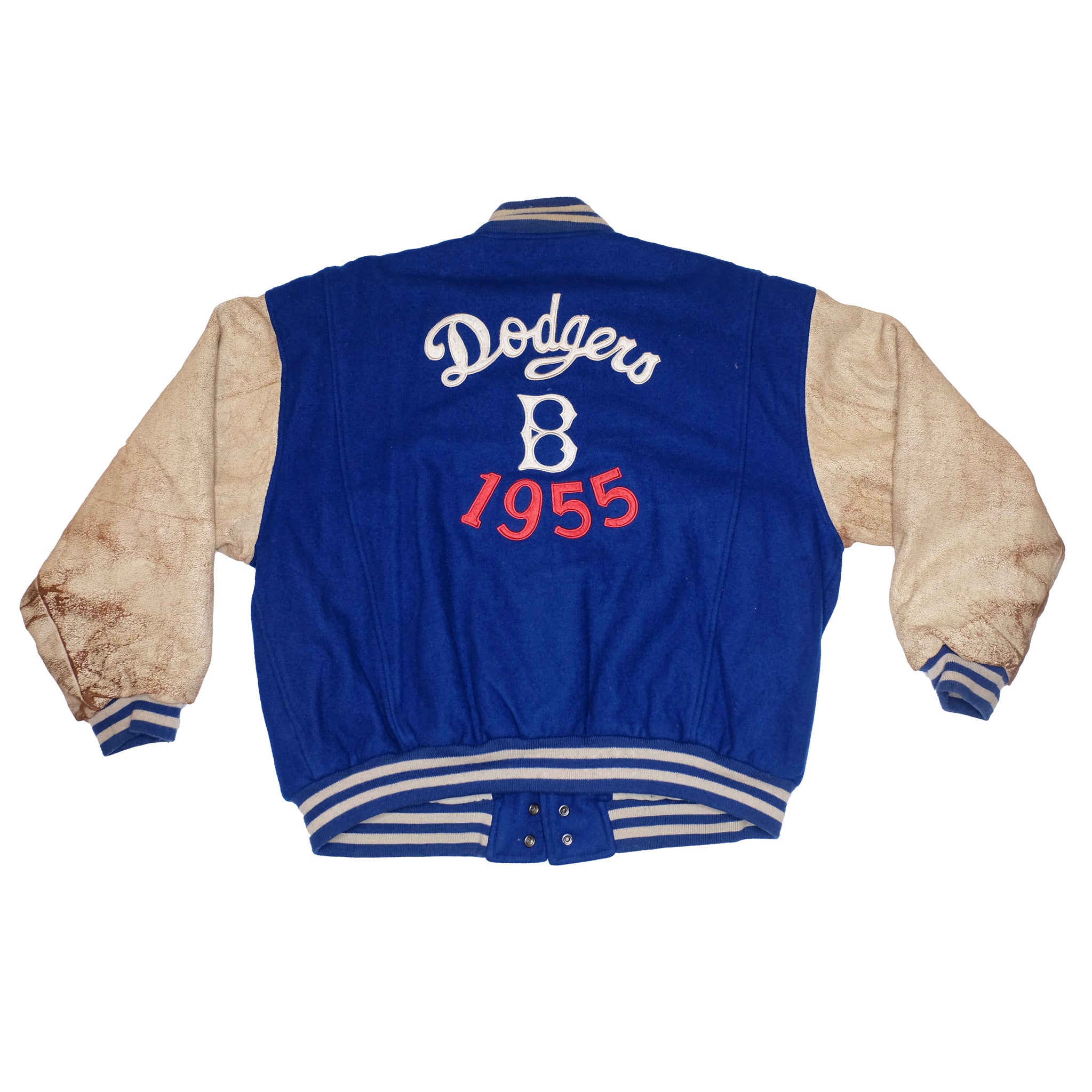 Vintage 1955 Brooklyn Dodgers Varsity Jacket (Variant A) – BYAS & LEON